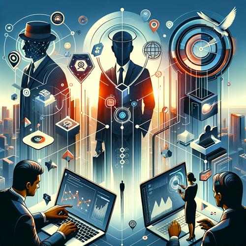 Business-professional style image for an article, focusing on 'Understanding HubXe’s Fully Managed Service'. The image should repre